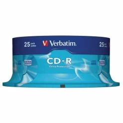 VERBATIM CD-R 700MB 25ER PRIN - Médias CD