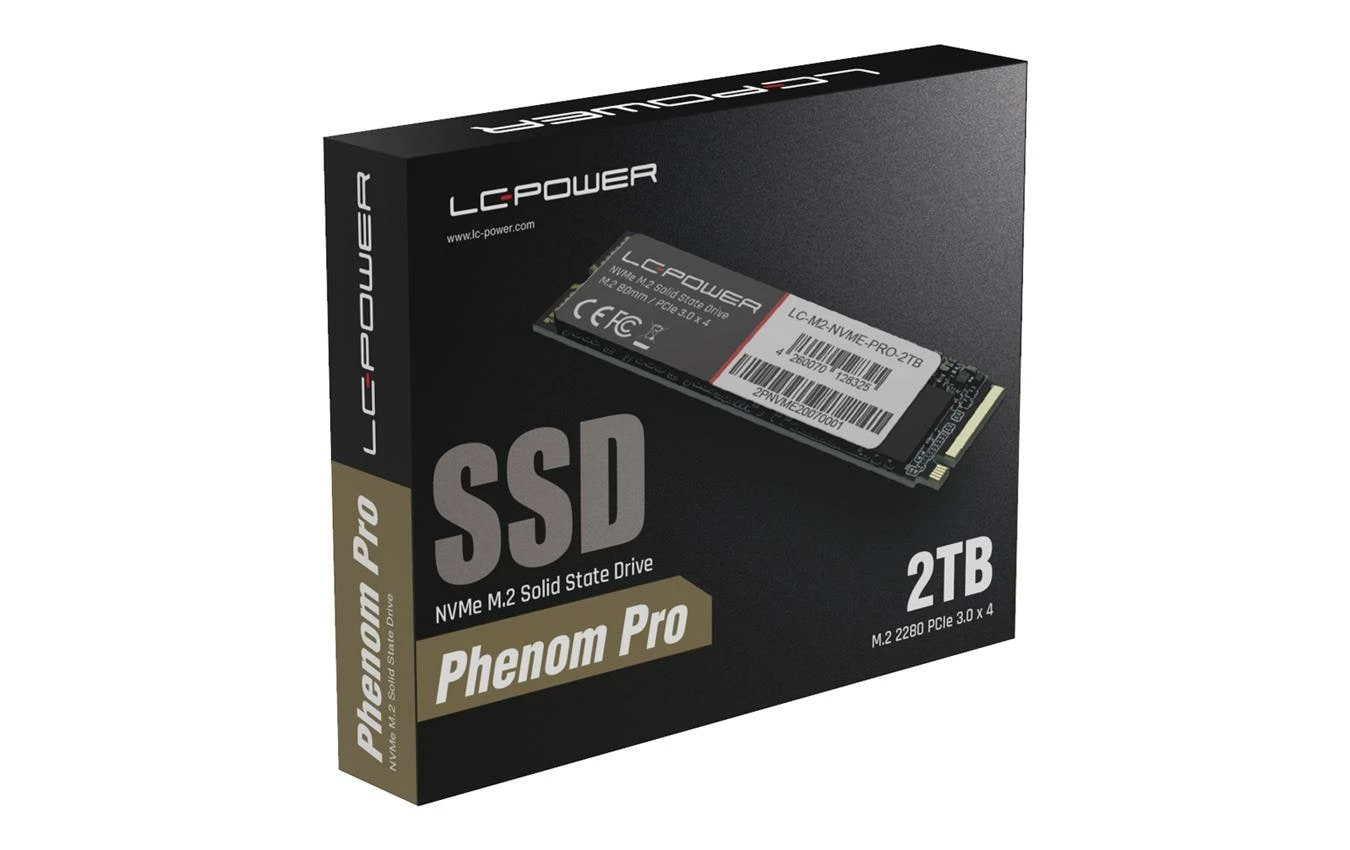 LC-Power SSD Flash Phenom Pro M.2 2280 NVMe 2000 GB - SSD (Solid State Disks) – Image 2