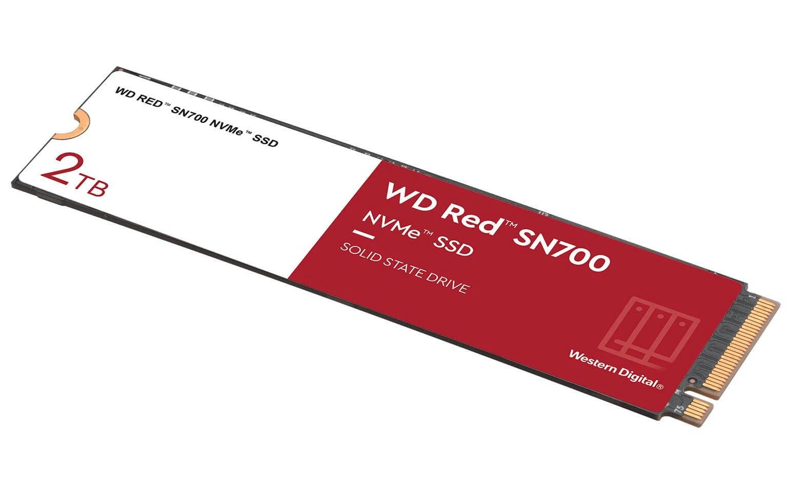 Western Digital SSD WD Red SN700 M.2 2280 NVMe 2000 GB - SSD (Solid State Disks) – Image 3