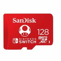 SanDisk Nintendo Switch MicroSDXC 128GB - U3, UHS-I - Cartes Mémoire