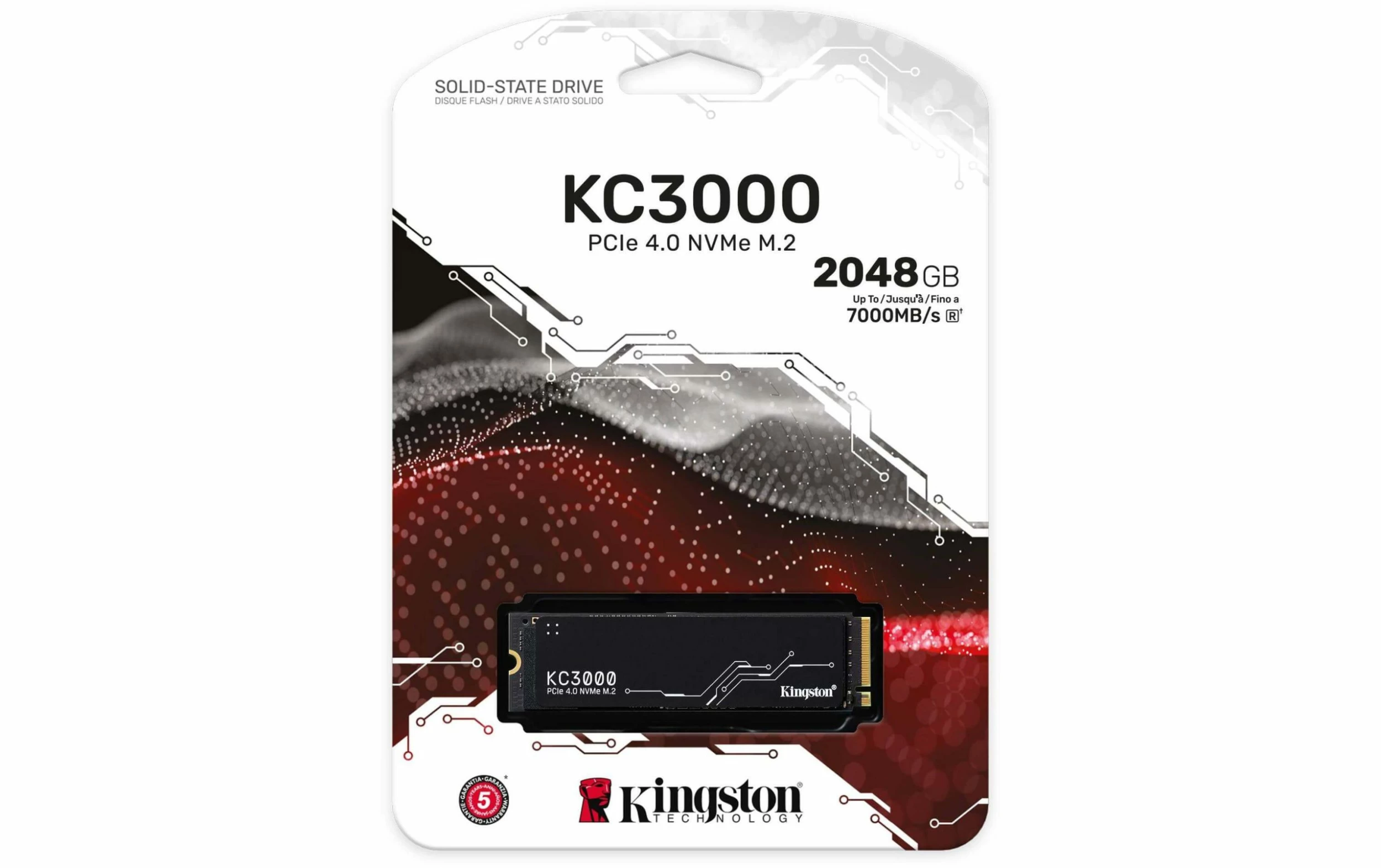 Kingston SSD KC3000 M.2 2280 NVMe 2048 GB - SSD (Solid State Disks) – Image 3