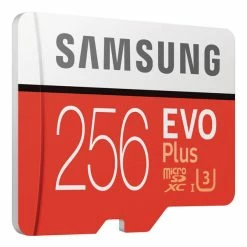 Samsung Micro SDXC 256 GB Evo Plus - Cartes Mémoire