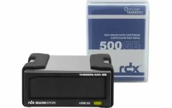 Tandberg Data Lecteur RDX 8863-RDX RDX QuikStor USB 3.0/Externe 0.5 TB - SAN