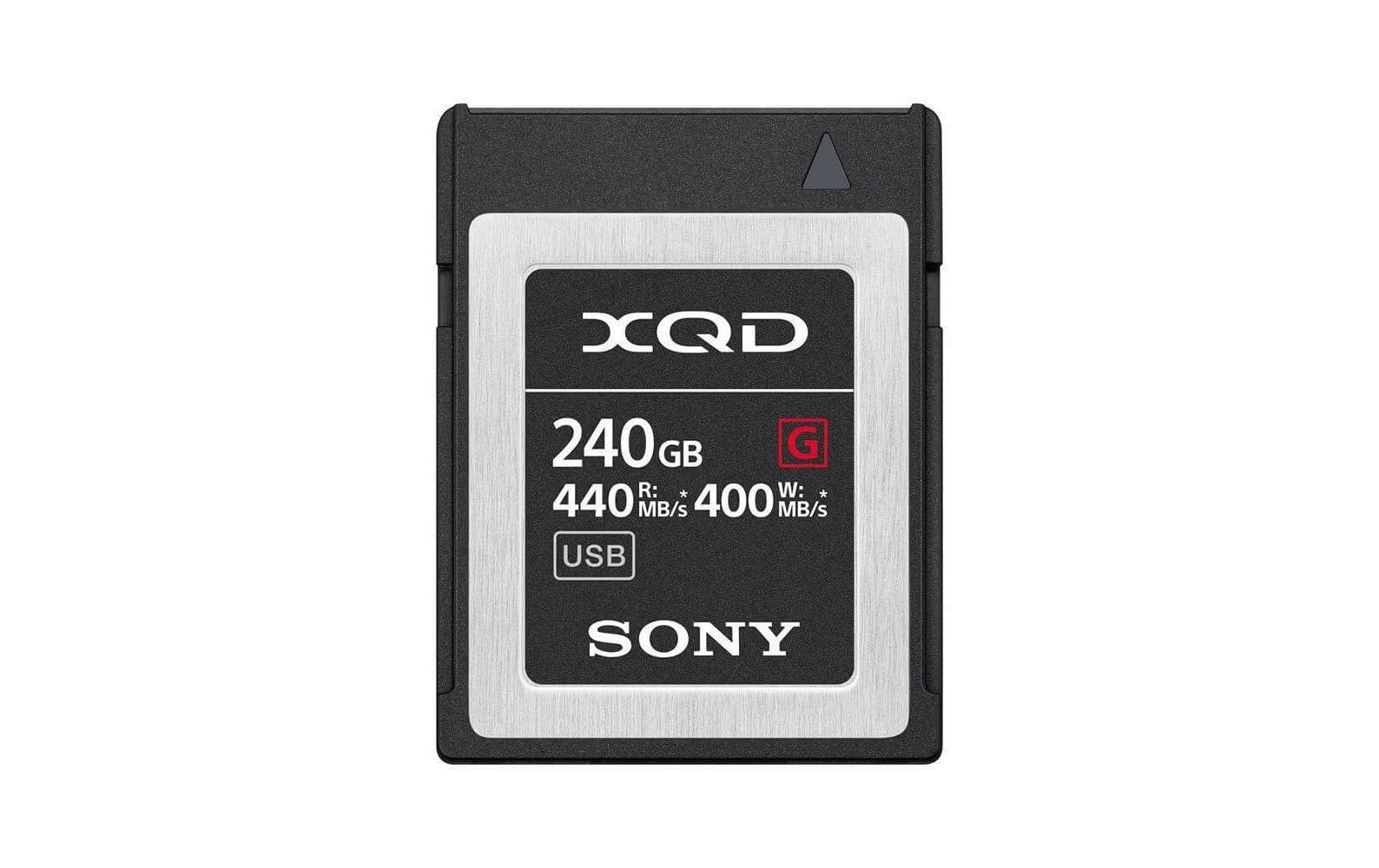 Sony Carte XQD G-Series 240 GB - Cartes Mémoire