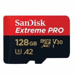 SanDisk Extreme Pro MicroSDXC 128Go - 200MB/s, U3, UHS-I - Cartes Mémoire