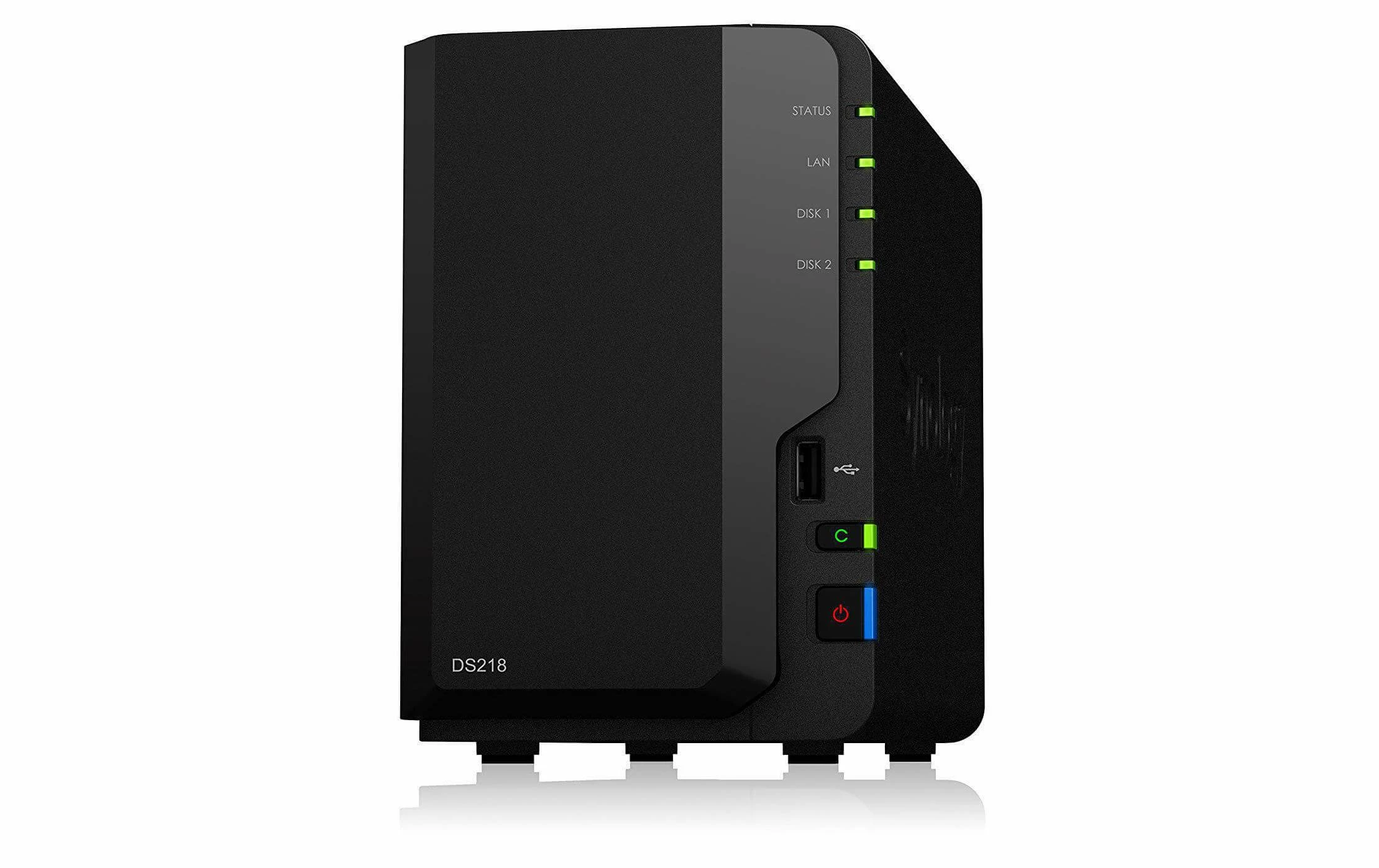 Synology NAS DiskStation DS218 2-bay WD Red Plus 8 TB - NAS – Image 2