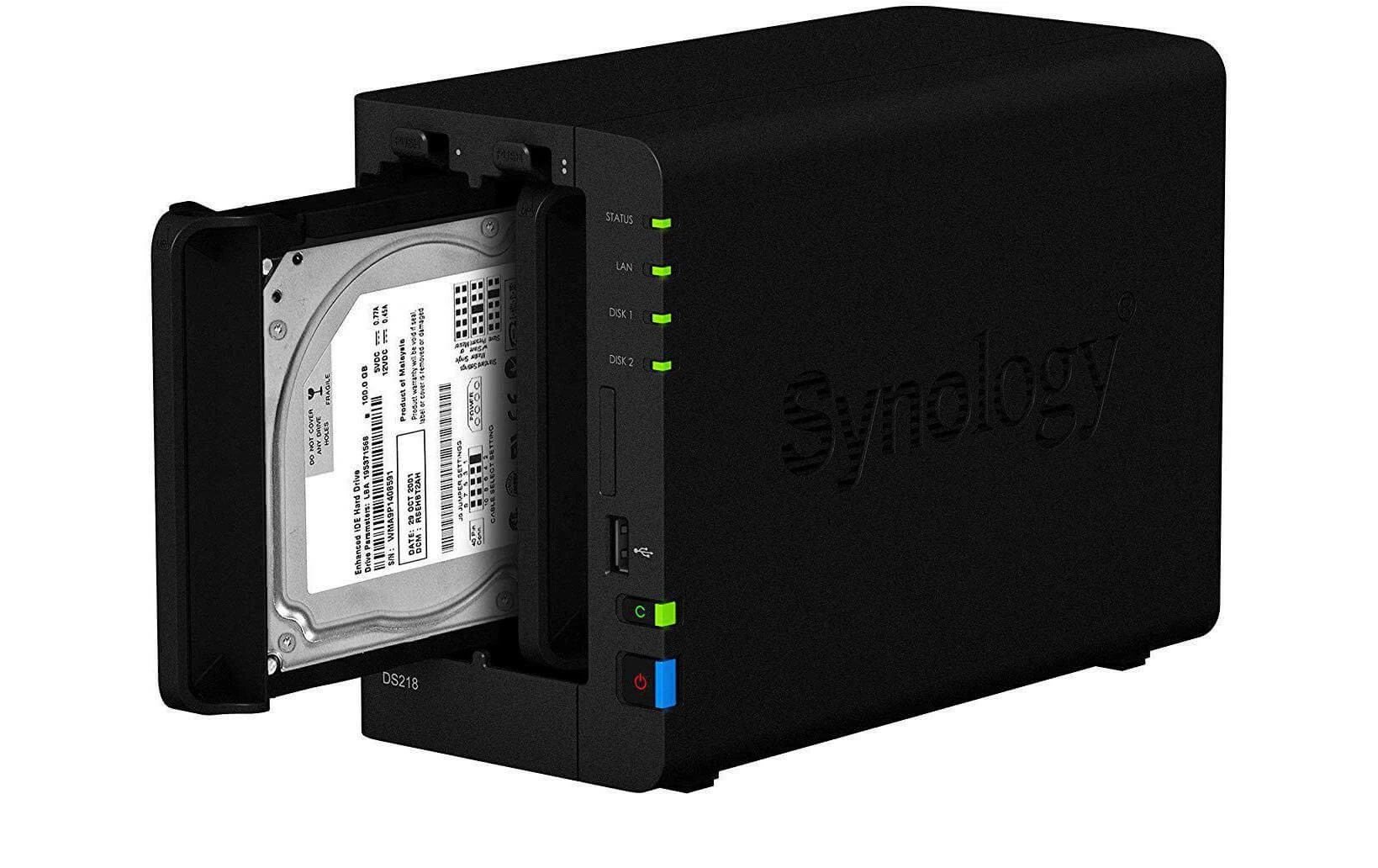 Synology NAS DiskStation DS218 2-bay WD Red Plus 8 TB - NAS – Image 3