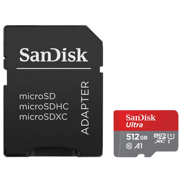 SanDisk Ultra MicroSDXC 512GB - 120MB/s, U1, UHS-I - Cartes Mémoire – Image 2