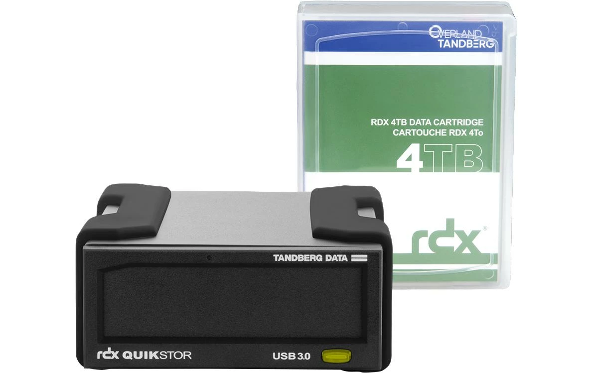 Tandberg Data Lecteur RDX 8866-RDX RDX QuikStor USB 3.0/Externe 4 TB - SAN