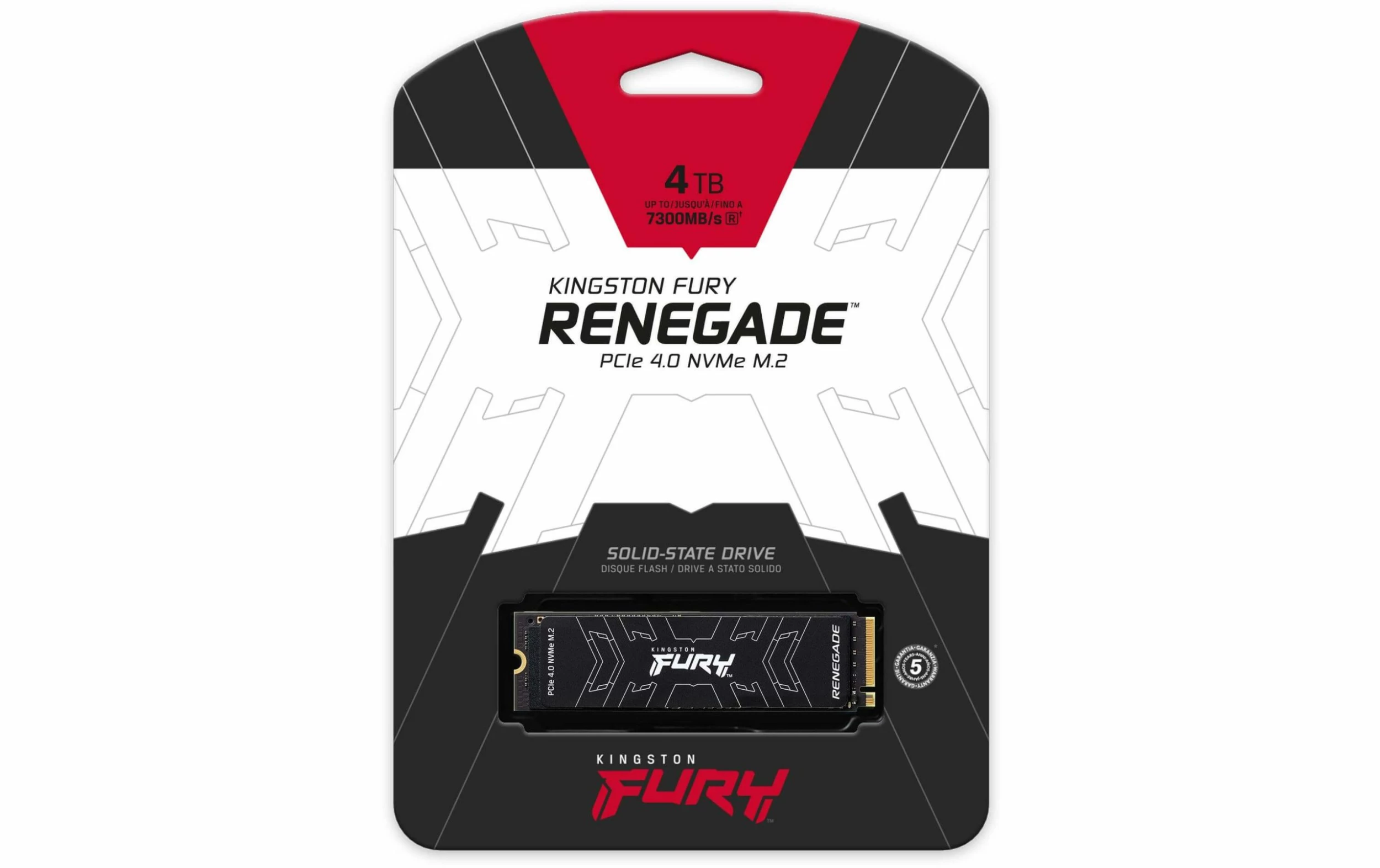 Kingston SSD FURY Renegade M.2 2280 NVMe 4000 GB - SSD (Solid State Disks) – Image 3