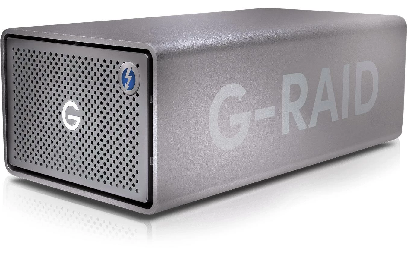 SanDisk PRO Mémoire RAID Externe HD G-Raid 2 12 TB - Disques Durs Externes