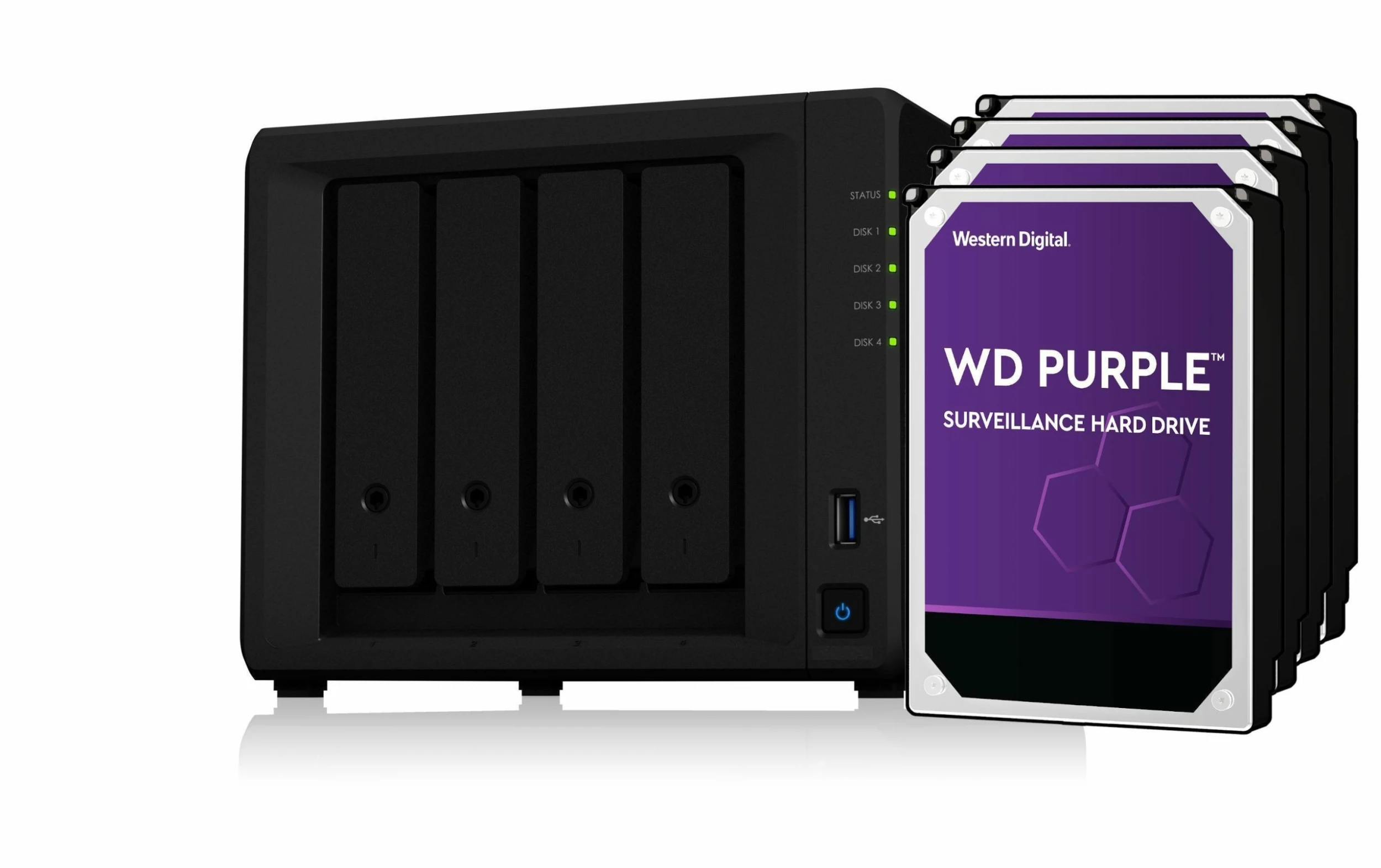 Synology NAS DiskStation DS420+, 4-bay 12 TB - NAS