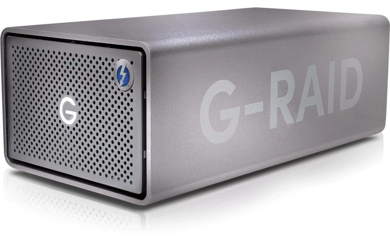 SanDisk PRO Mémoire RAID Externe HD G-Raid 2 24 TB - Disques Durs Externes