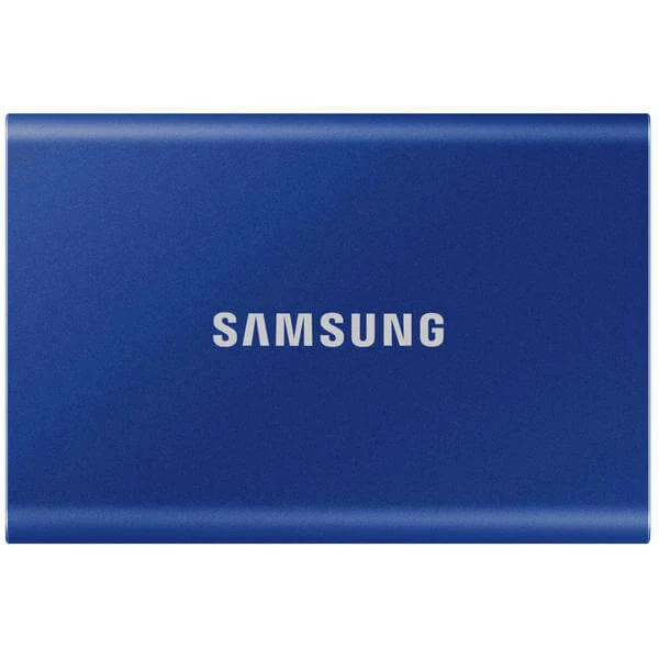 Samsung Portable T7 500 GB Bleu - SSD Externe - SSD (Solid State Disks)