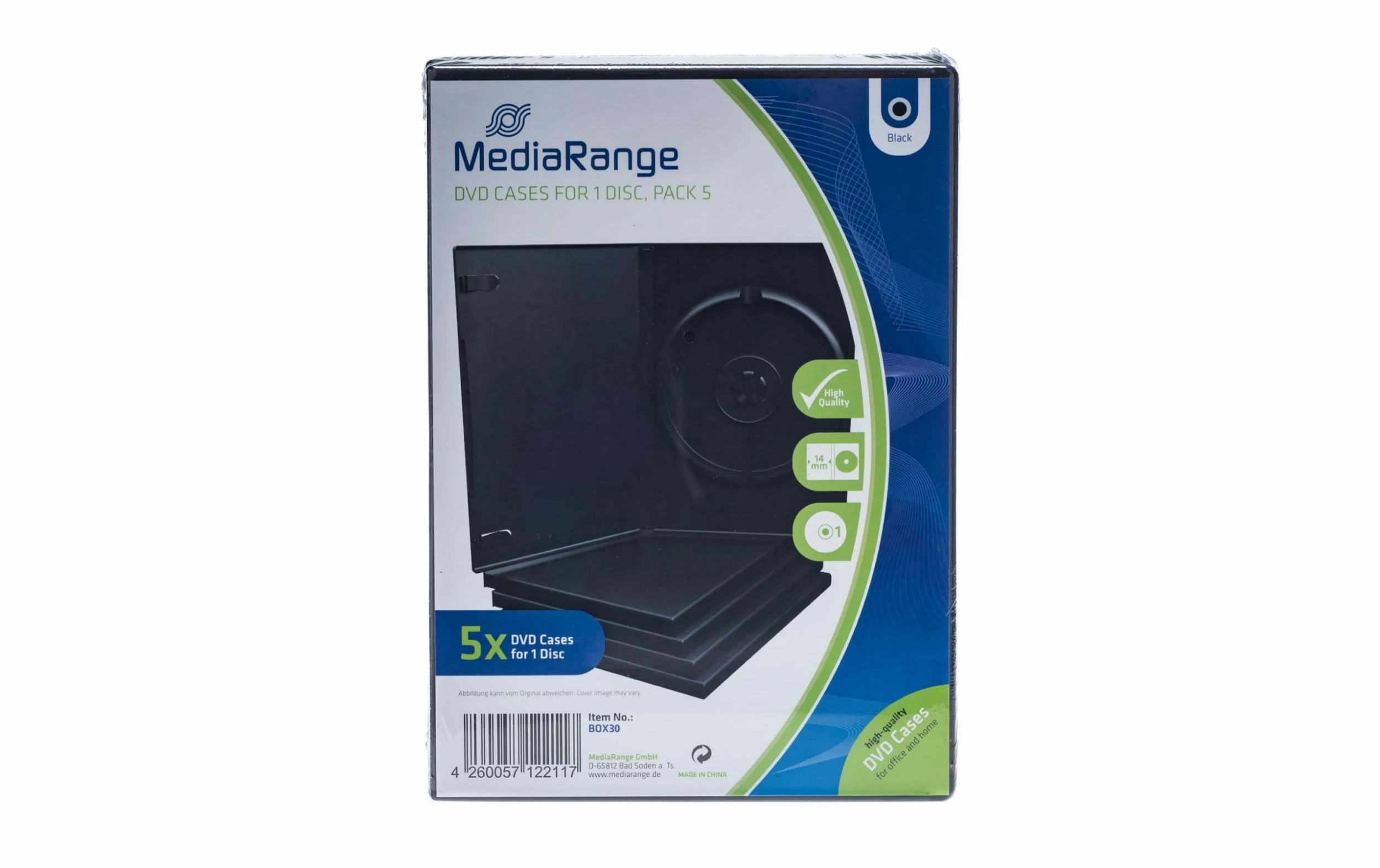 MediaRange Housse DVD 1 Disc - Conservation