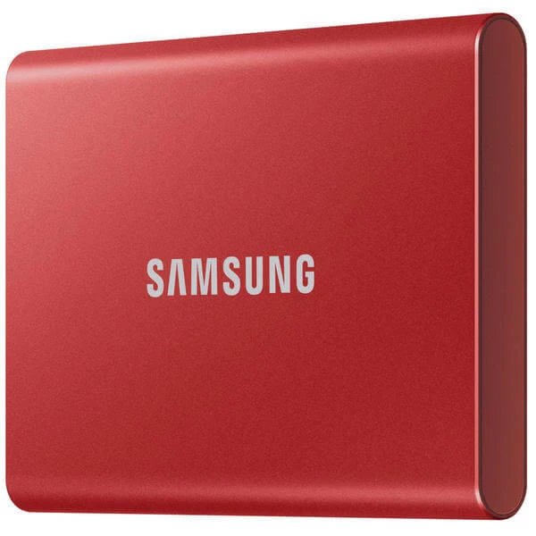 Samsung Portable T7 500 GB Rouge - SSD Externe - SSD (Solid State Disks) – Image 3