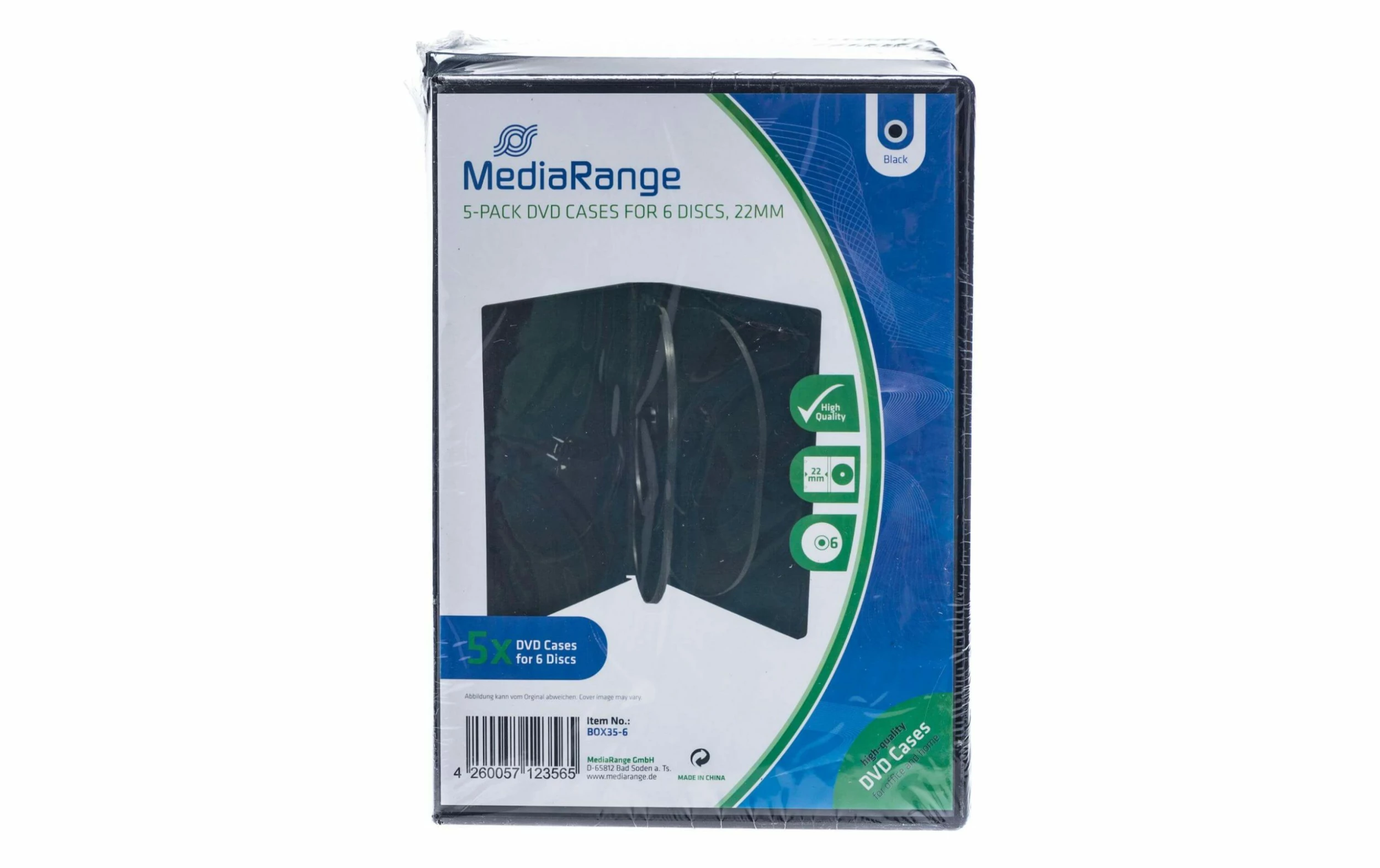 MediaRange Housse DVD 6 Disc - Médias CD – Image 2