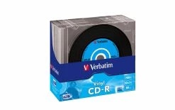 VERBATIM CD-R 0.7 GB, Slimcase (10 Pièce/s) - Médias CD