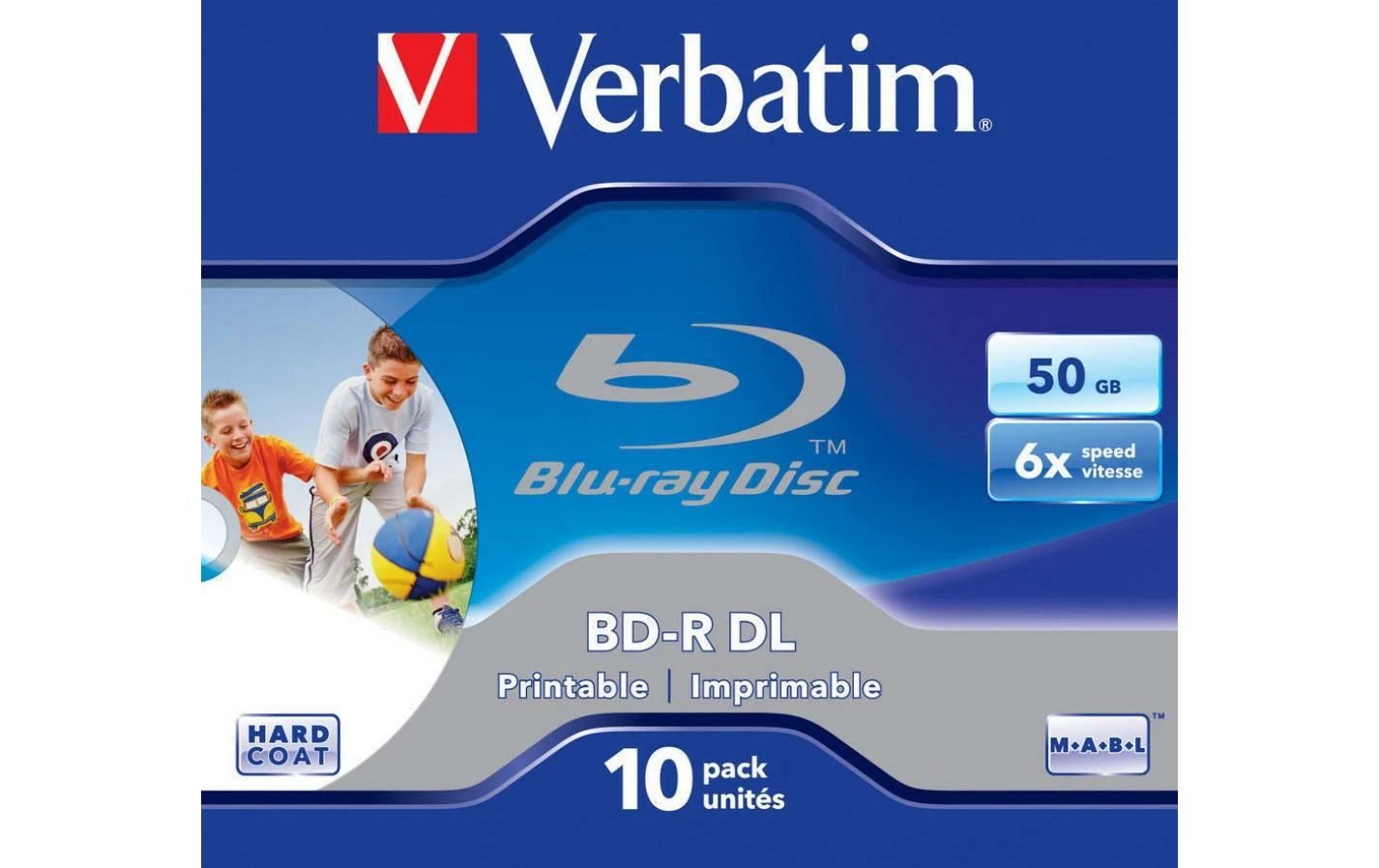 VERBATIM BD-R 50 GB, Boîte à Bijoux (10 Pièce/s) - Disques – Image 2