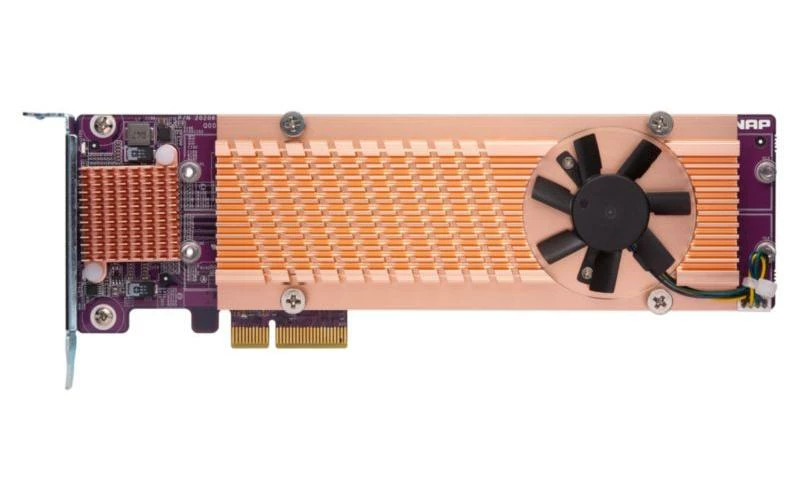 QNAP Carte D’extension Quad NVMe SSD M.2 2280 - NAS