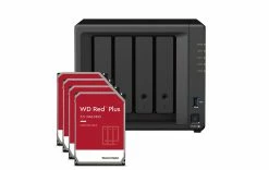 Synology NAS DS923+ 4-bay WD Red Plus 16 TB - NAS
