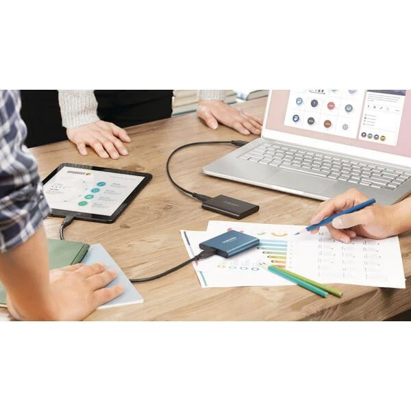 Samsung Portable T5 1000 GB Noir - SSD Externe - SSD (Solid State Disks) – Image 3