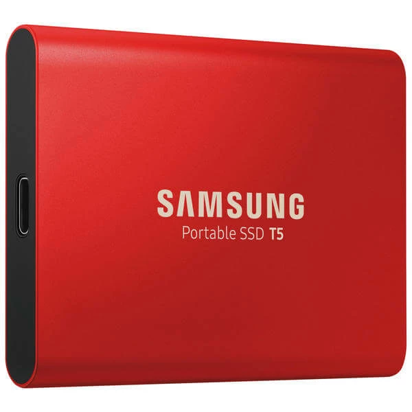 Samsung Portable T5 1000 GB Rouge - SSD Externe - SSD (Solid State Disks) – Image 3