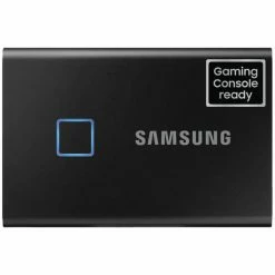 Samsung Portable T7 Touch 1000 GB Noir - SSD Externe - SSD (Solid State Disks)