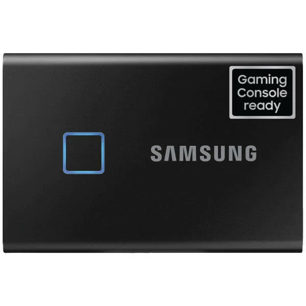 Samsung Portable T7 Touch 1000 GB Noir - SSD Externe - SSD (Solid State Disks)