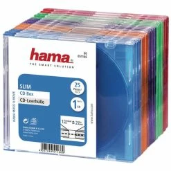Hama Slim CD Cases 25 - Médias CD