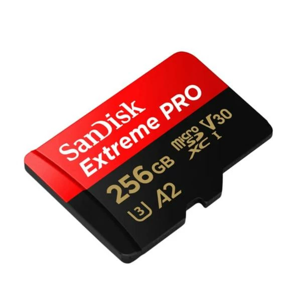 SanDisk Extreme Pro MicroSDXC 256Go - 200MB/s, U3, UHS-I - Cartes Mémoire – Image 2