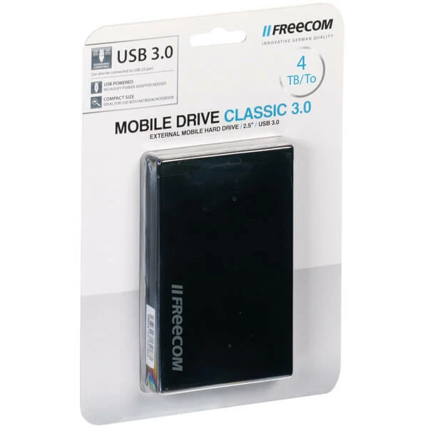Freecom Mobile Drive Classic 4 TB - Disques Durs Externes – Image 2