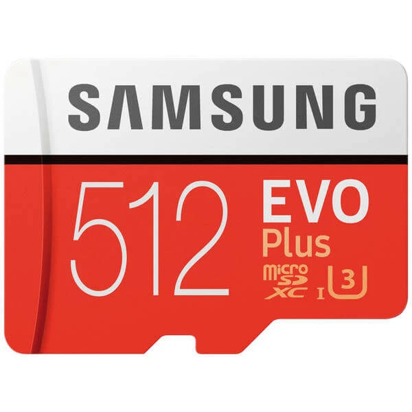 Samsung MicroSDXC Evo+ 512 GB - Cartes Mémoire