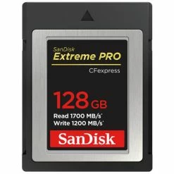 SanDisk CFexpress Carte Extreme Pro 128 GB - Cartes Mémoire