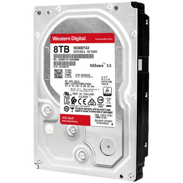 WD Red 8 TB - Disque Dur Interne HDD - Disques Durs Internes – Image 2