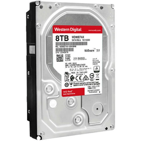 WD Red 8 TB - Disque Dur Interne HDD - Disques Durs Internes – Image 3