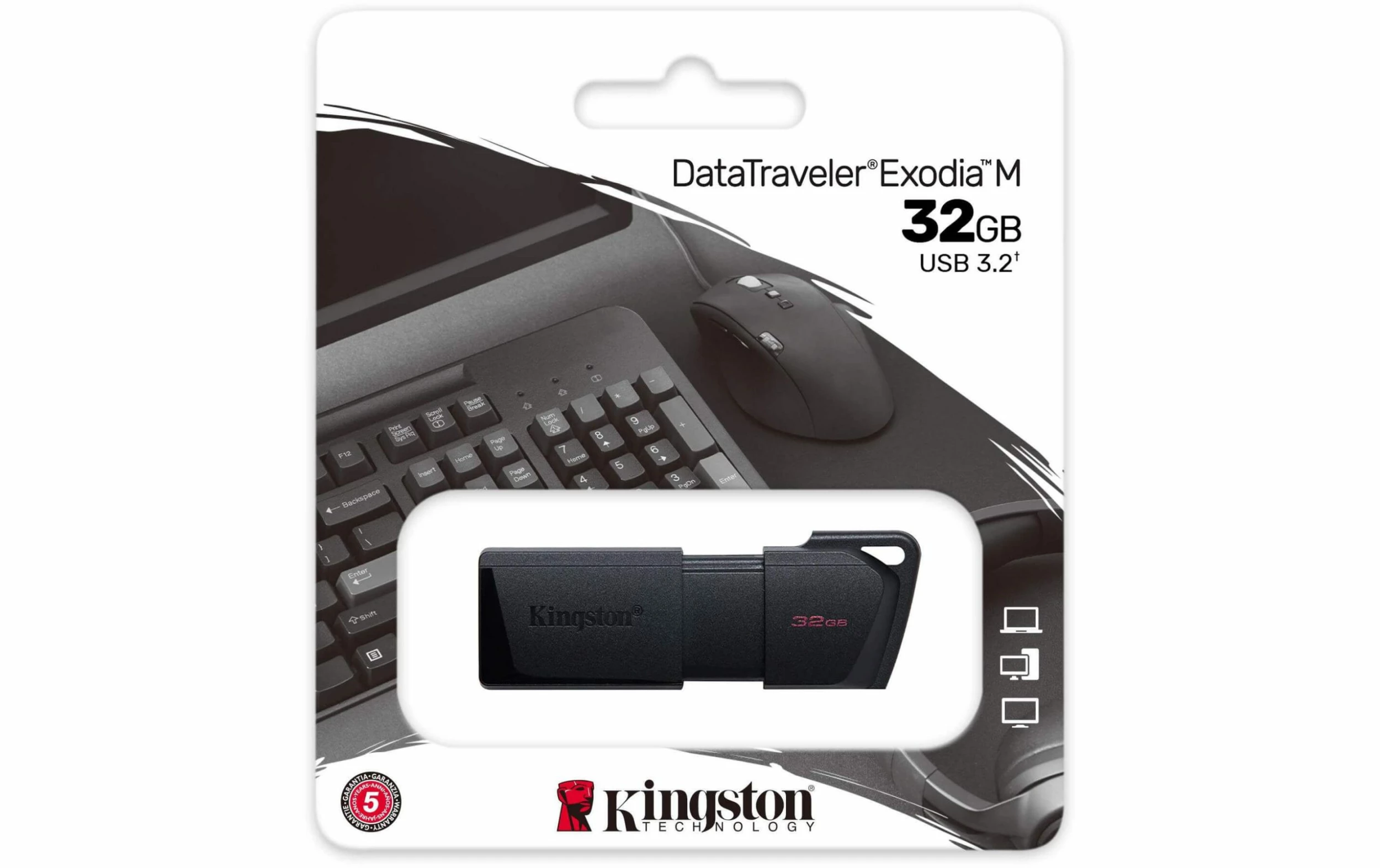 Kingston Clé USB DataTraveler Exodia M 32 GB - Sticks USB – Image 3