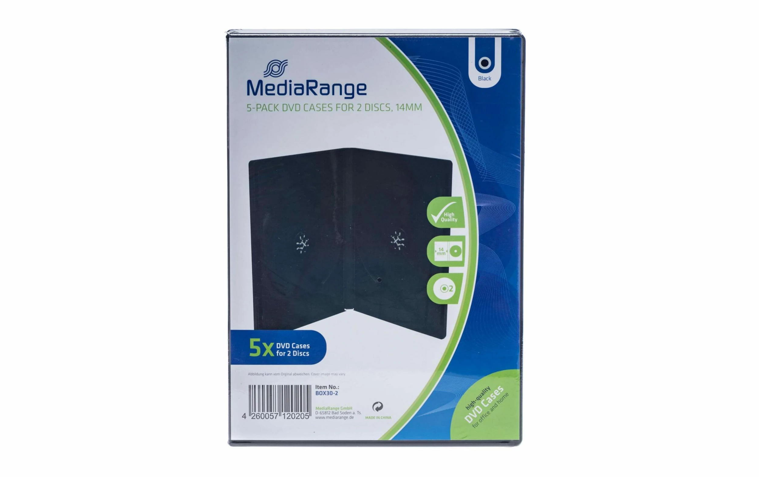 MediaRange Housse DVD 2 Disc - Conservation