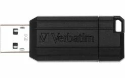VERBATIM Clé USB PinStripe 8 GB - Sticks USB