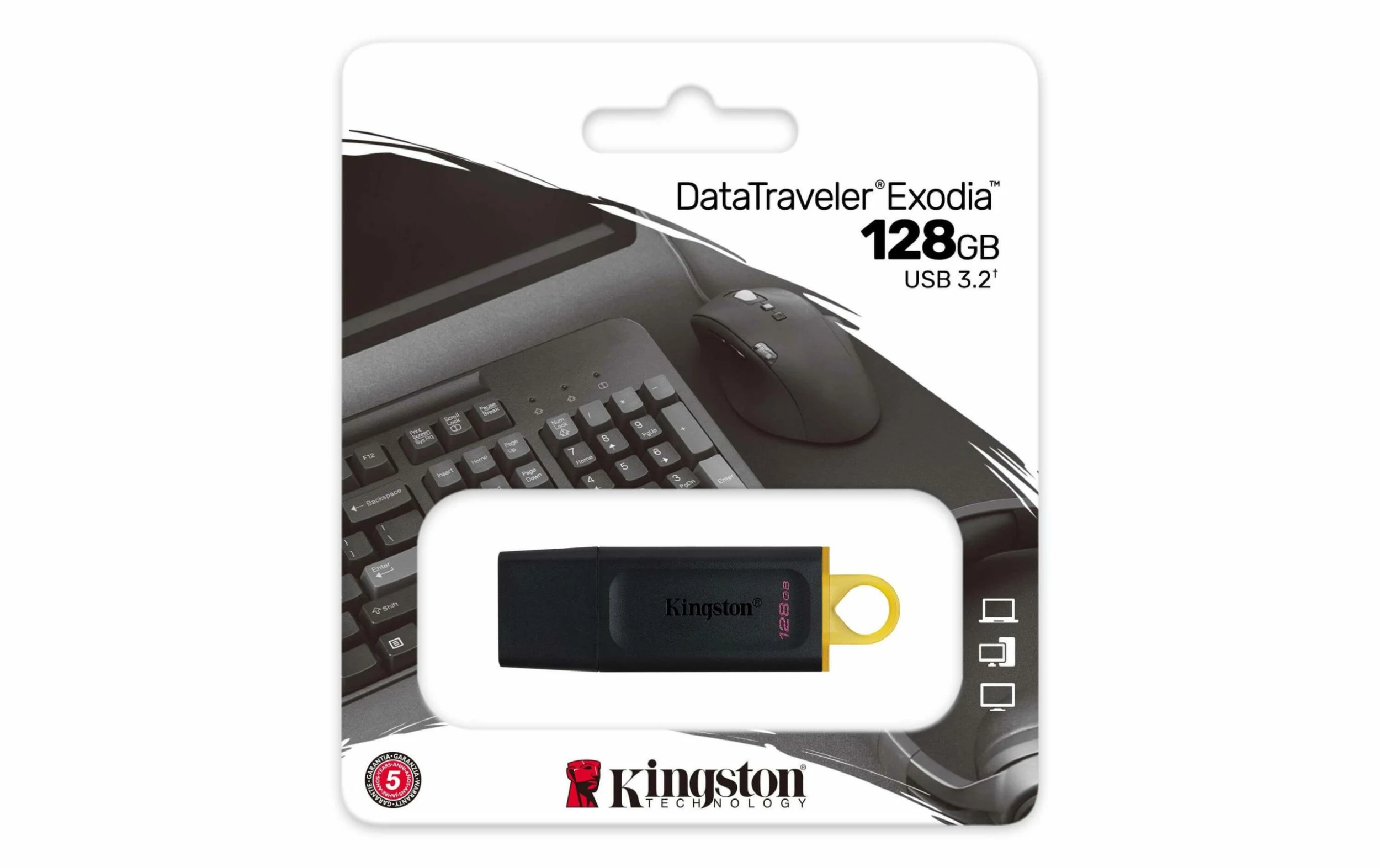 Kingston Clé USB DataTraveler Exodia 128 GB - Sticks USB – Image 3