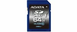 ADATA Carte SDXC Premier UHS-I U1 64 GB - Cartes Mémoire