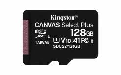 Kingston Carte MicroSDXC Canvas Select Plus 128 GB - Cartes Mémoire