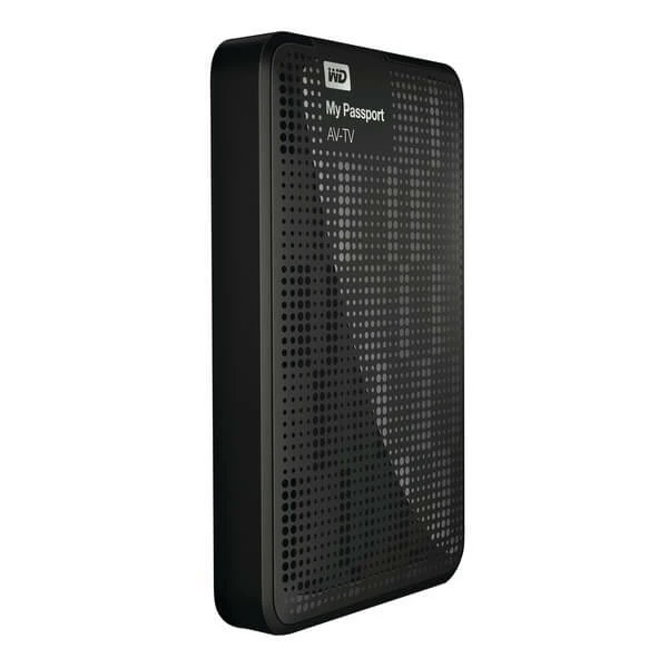 My Passport AV-TV 1 TB - Disque Dur Externe WDBHDK0010BBK-EESN - Disques Durs Externes