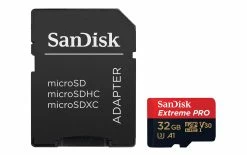 SanDisk Carte MicroSDHC Extreme Pro UHS-I V30 32 GB - Cartes Mémoire