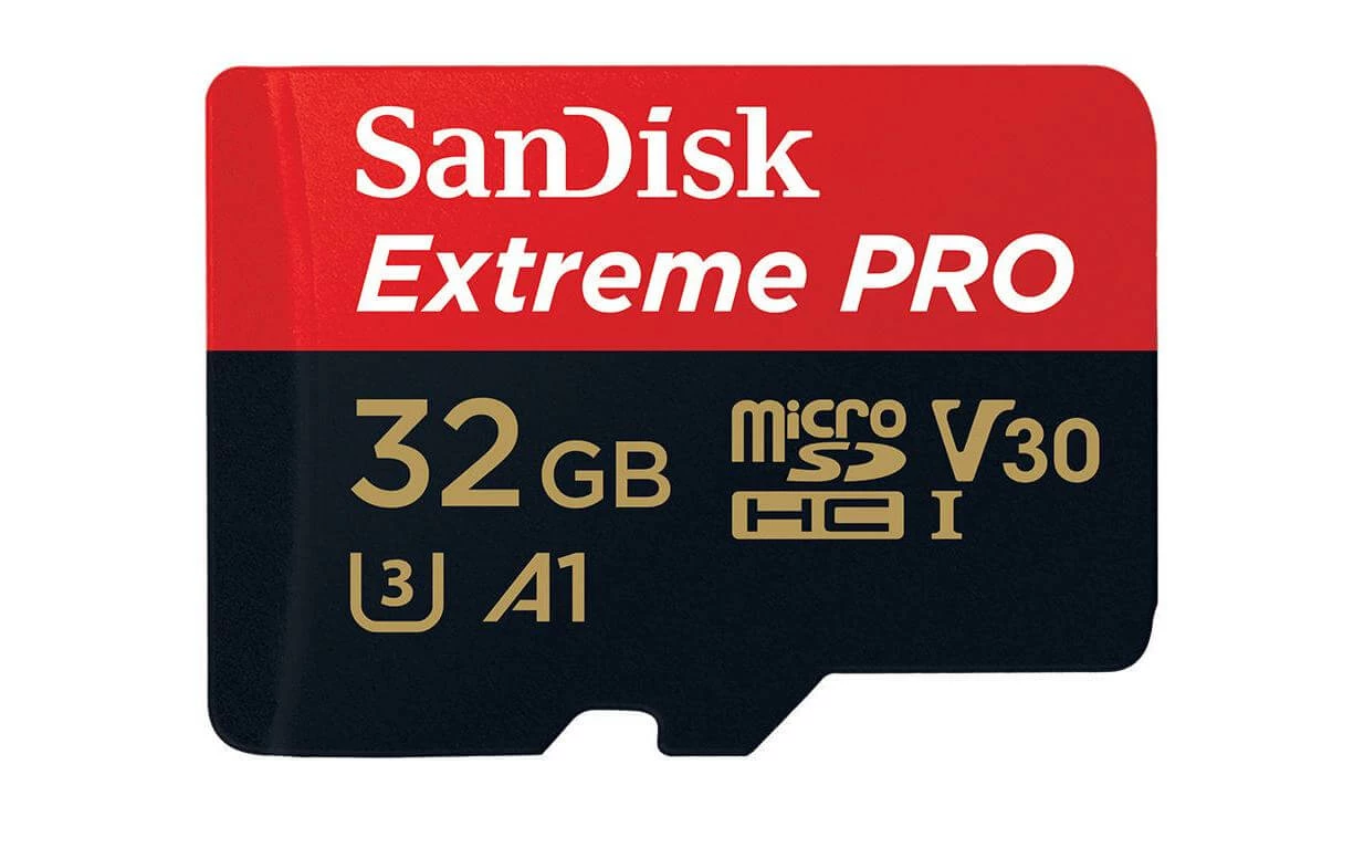 SanDisk Carte MicroSDHC Extreme Pro UHS-I V30 32 GB - Cartes Mémoire – Image 2