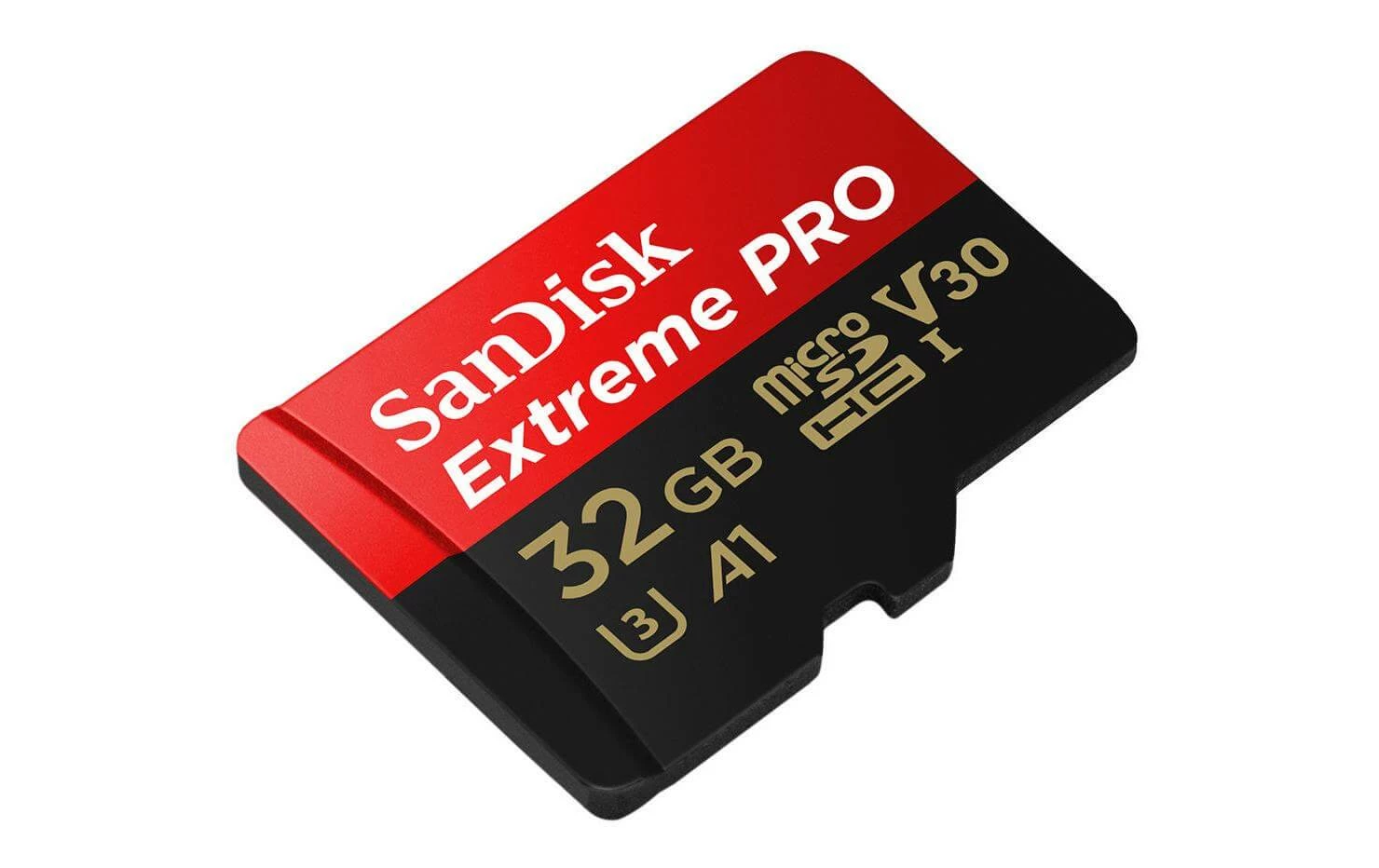 SanDisk Carte MicroSDHC Extreme Pro UHS-I V30 32 GB - Cartes Mémoire – Image 3