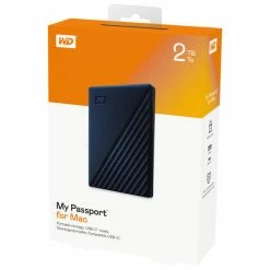 WD My Passport Mac 2 TB - Disque Dur Externe - Disques Durs Externes