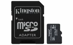 Kingston Carte MicroSDHC Industrial UHS-I 8 GB - Cartes Mémoire