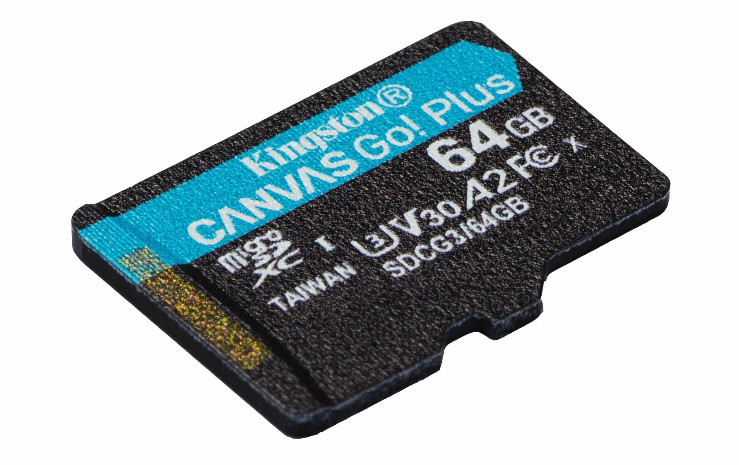 Kingston Carte MicroSDXC Canvas Go! Plus 64 GB - Cartes Mémoire – Image 2
