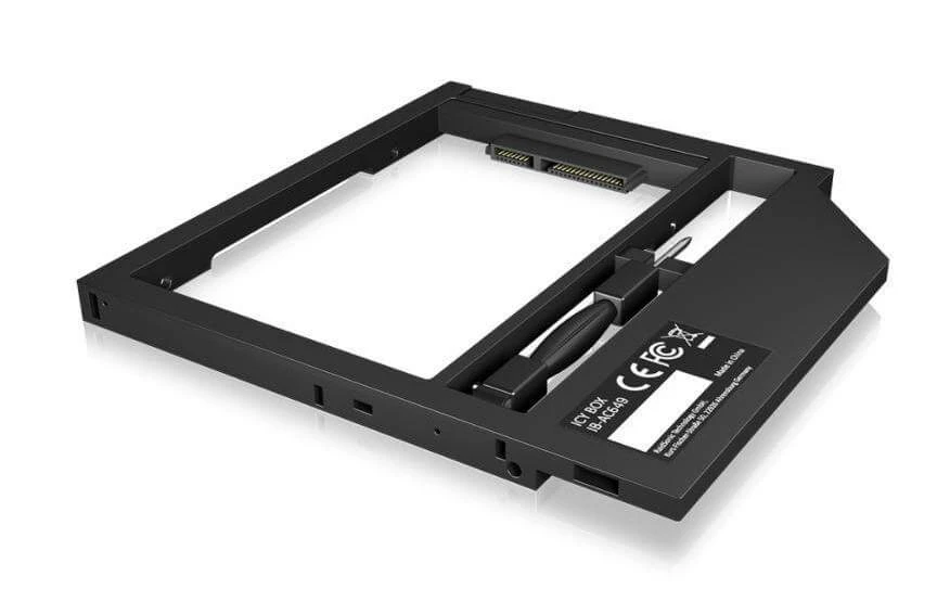 RAIDSONIC Accessoires Supports De Mémoire ICY BOX Adaptateur Pour Fente D’introduction De DVD IB-AC649 Pour 2.5 – Image 2
